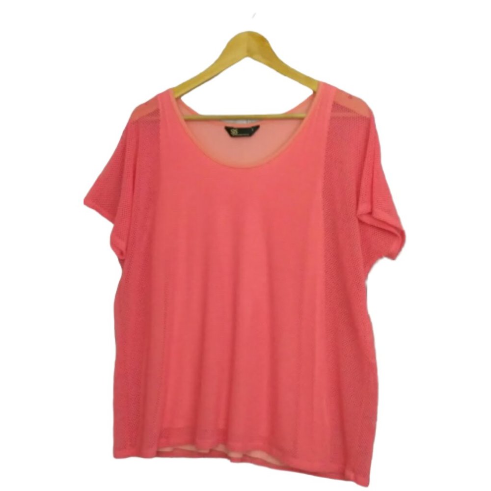 SJS Melon Pink Tank Mesh sz L